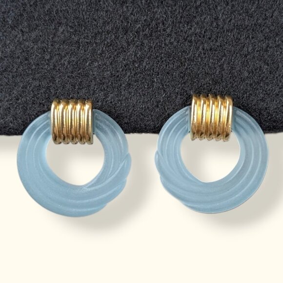 V. Avon Rainbow Ice Convertible Earrings - Picture 3 of 5